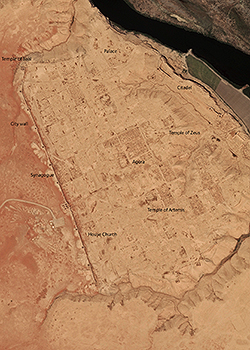 Images Provided by the FBI Show Syrian Looters' Pits in 2012 and again in 2014