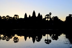 Lonely Planet voted Cambodia's temples of Angkor - pictured here - the "undisputed champion" of "the ultimate travel list" (Tess Davis, 2015)