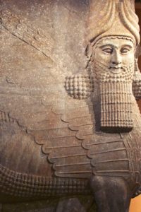 Iraq Lamassu Statue - Photo from the Oriental Institute